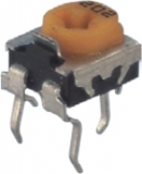 Потенциометр 100 КОм   WH06-2C (горизонтальная регулировка)(104)