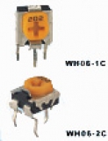 Потенциометр 100 КОм   WH06-2C (горизонтальная регулировка)(104)