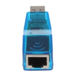 Внешний адаптер USB-Ethernet порт 10/100 Мбит/с RJ45, для Mac, IOS, Android, PC ноутбуков