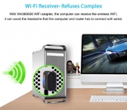 Мини WiFi Dual Band USB адаптер 600Mbps 802.11ac/n/g/b wifi Adapter 2.4 + 5 ГГц, чип RTL8811