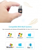 Мини WiFi Dual Band USB адаптер 600Mbps 802.11ac/n/g/b wifi Adapter 2.4 + 5 ГГц, чип RTL8811