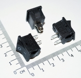 KCD1-101 переключатель двухвыводной  3A 250VAC / 6A 125VAC