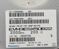 Потенциометр EVM3ESX50B22 200 Ом, 3мм, 0.15Вт ( 70°C ), ± 25%
