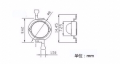 Светодиод 1 Вт, холодный белый свет 6000-6500K, High Power,  100-120 Lm, 300мА