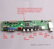 Универсальный LCD контроллер LA.MV9.P / V29 , интерфейсы vga/hdmi/av/tv/usb