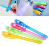 Ручка с невидимыми чернилами и ультрафиолетовым фонариком - Invisible Pen