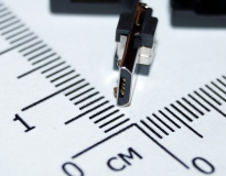 Разъем micro-USB на кабель (папа, на защелках)