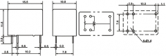 Реле HRS1H-S-DC5V HKE Infocast, 1A-120VAC, 1A-24VDC
