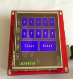 Arduino UNO экран (supporting 2.4-дюйма TFT LCD сенсорный экран)