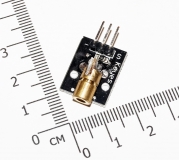Модуль лазерного диода для Arduino , 5 вольт, красный