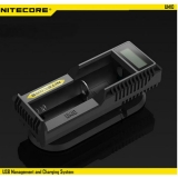 Зарядное устройство Nitecore UM10 для аккумуляторов типа 18650/14500/10440/17670/16340 с ЖК-экраном и питанием от USB