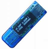 Электронный портативный OLED USB3.0-тестер (напряжение, ток, мощность, емкость) USB3.0, 4 разряда, до 13В