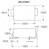 Диод Шоттки SS26 SMD 2А 60В DO-214AC SMA