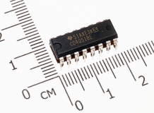 CD4051 мультиплексор 84->1 (DIP-16, =К561КП2)