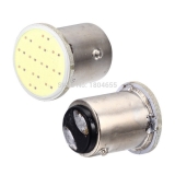 Светодиодная лампа для автомобиля, цоколь 1157 bay15d, 12В, 12 SMD COB светодиодов для сигнала поворота и стопа