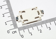 Горизонтальный SMD-держатель для батареек CR-2032,CR-2025