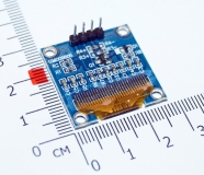 0,96-дюймовый синий/голубой ЖК дисплей 128 * 64 OLED-дисплей, I2C IIC, модуль для Arduino, SSD1306