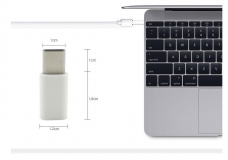 Переходник микроUSB - USB Type C 5pin ( USB3.1) белый