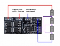 Контроллер заряда разряда PCM 4S 30A 14.4В 14.8В 16.8В для 4 Li-Ion аккумуляторов 18650