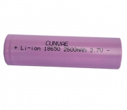 Аккумулятор ICR18650 2600mAh 3.7V CUNVAE (Samsung технологические)