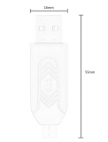 Универсальный картридер для карт Micro SD TF с двумя интерфейсами USB 2.0 и microUSB OTG