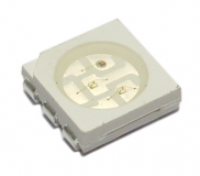 Светодиод SMD 5050 RGB , 20mA, 100mW, 3 светодиода (зеленый, красный, синий) в одном корпусе