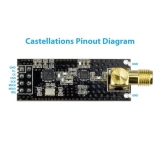Беспроводной приемопередатчик 2.4GHz nRF24L01+PA+LNA с антенной