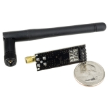 Беспроводной приемопередатчик 2.4GHz nRF24L01+PA+LNA с антенной