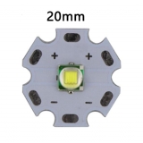 Сверхяркий светодиод Cree Die XML T6 10W 3000mA 1100Lm белый цвет подложка 20мм