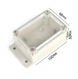Корпус для РЭА пластиковый водонепроницаемый IP66 100*68*50 мм (серый)