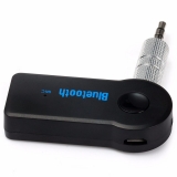 Приемник - ресивер Bluetooth Car Kit Адаптер  V3.0 A2DP с 3.5мм AUX Аудио интерфейсом и микрофоном для громкой связи