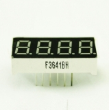 F3461BH 4x7сегм. ярко-красный дисплей [8.8.8.8.] общий анод