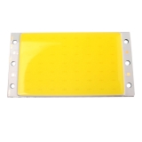 Светодиодная сборка 12В 15Вт на мощных smd COB светодиодах, белый теплый цвет, 94x50x2.5мм