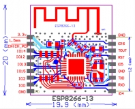 ESP8266-13 ESP-13 WiFi Serial Transceiver Module
