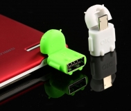 Переходник USB OTG (мама) - microUSB 