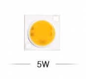Сверхяркий светодиод 5W белый теплый цвет (2800-3500K, 500 lm, 220-240В AC) 13.5*13.5мм