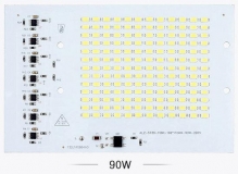 Светодиодная сборка 90W белый теплый цвет (2500-3200K, 9200 lm, 220-240В AC)