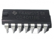 CD4011BE (КР1561ЛА7) 4 элемента 2И-НЕ