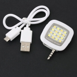 Светодиодная вспышка для смартфонов и Iphone 16 smd 3528 светодиодов, встроенный аккумулятор