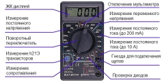 Цифровой мультиметр DT-830B