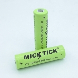 Аккумулятор MickTick 18650 3.7В 2800 мА/ч