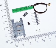 GSM GPRS модуль NEOWAY M590 mini, 900МГц - 1800МГц для sms сообщений, комплект для сборки, DIY