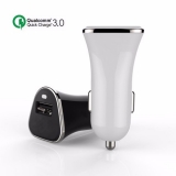 Миниатюрный интеллектуальный USB-адаптер QC2.0 QC3.0 от прикуривателя 5В 3А, 9В 2А, 12В 1.5А