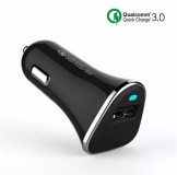 Миниатюрный интеллектуальный USB-адаптер QC2.0 QC3.0 от прикуривателя 5В 3А, 9В 2А, 12В 1.5А