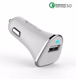 Миниатюрный интеллектуальный USB-адаптер QC2.0 QC3.0 от прикуривателя 5В 3А, 9В 2А, 12В 1.5А
