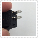 Микровыключатель KCD11 SPST 2PIN ON / OFF G125 3А 250VAC 6A 125VAC 10x15мм черный + красный