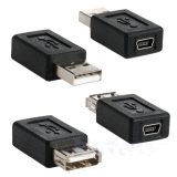 Набор переходников miniUSB/microUSB/USB, 10 шт