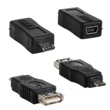 Набор переходников miniUSB/microUSB/USB, 10 шт