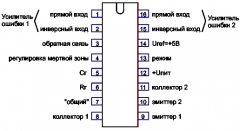 TL494C двухтактный ШИМ-контроллер SOP16