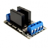 Модуль твердотельного реле G3MB-202P 2-канальный для Arduino (hight level trigger) 240В 2А